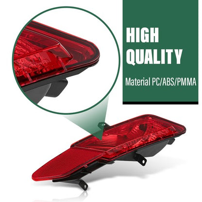 Solid Spare Fit For 14-17 Volvo XC60 Rear Bumper Reflector Fog Light Brake Lamp Right Side