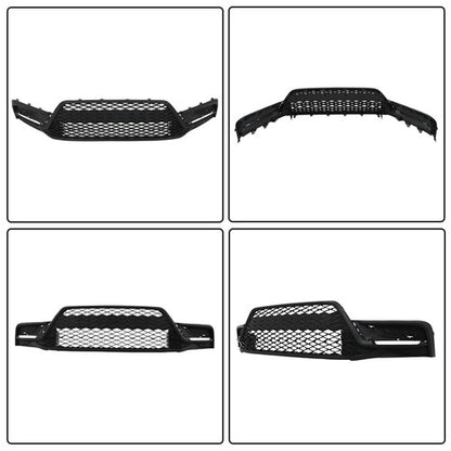 Solid Spare Front For Toyota Corolla 2023-2024 Pair LED Clear Headlights&Lower Grill Black