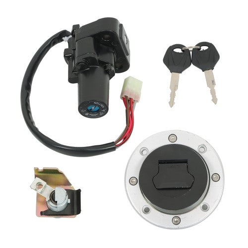 Solid Spare For Suzuki GSXR1300 Hayabusa 1999-2007 Ignition Switch Seat Gas Cap Lock New