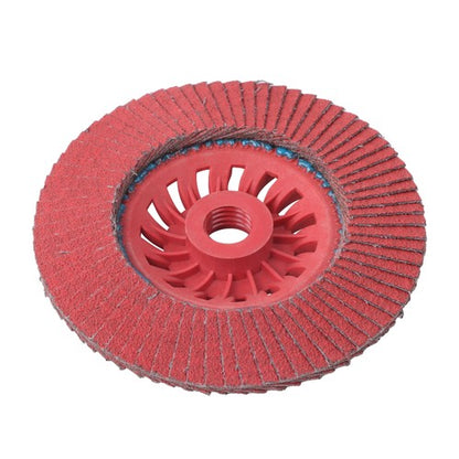 Solid Spare 10 PCS Type 29 Ceramic Grain Flap Sanding Discs 4-1/2" x 7/8" 80 Grits