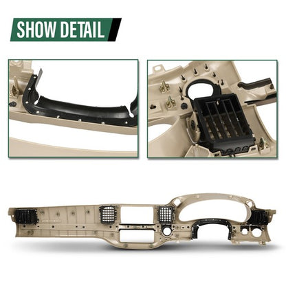 Solid Spare Dash Bezel Instrument Cluster Speedometer Trim Fit For Chevy Impala 2000-2005