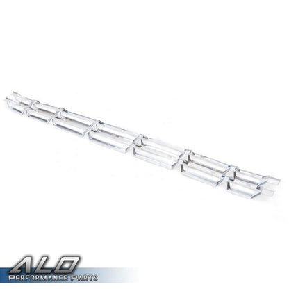 Solid Spare Fit For 16-18 Chevy Silverado 1500 Front Upper Grille Overlay Cover Insert