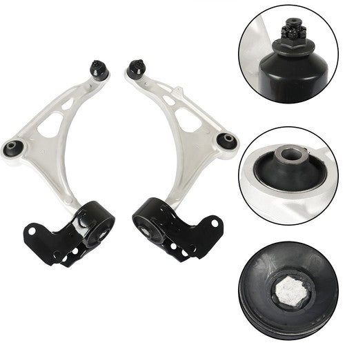 Solid Spare 2× Front Lower Control Arm w/Ball Joint 51360-TZ5-A01 For Acura MDX 2014-2019