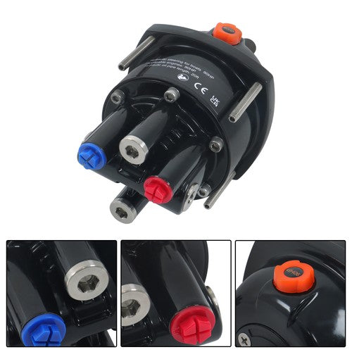 Solid Spare 90HP Hydraulic Outboard Steering Kit 20ft Boat Marine System For Single Station