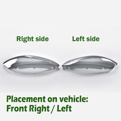 Solid Spare Headlight Replacement Lens Smoke Fit For 06-13 Chevy Impala/06-07 Monte Carlo