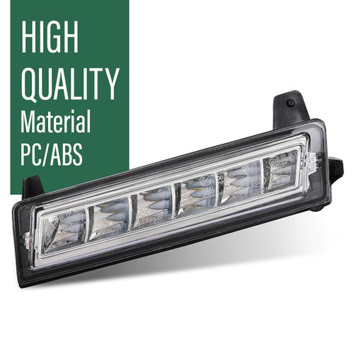 Solid Spare LED DRL Daytime Running Lights Fit For 2010 2011 2012 Mercedes Benz ML GL GLK