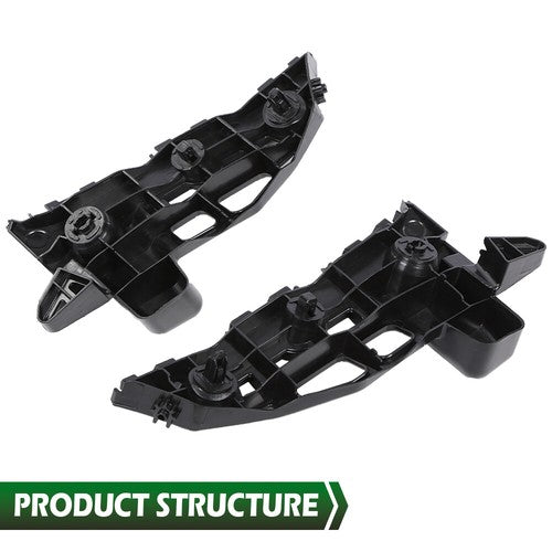 Solid Spare Fit For 2012-2018 Toyota Prius V Front Bumper Bracket Support Left+Right Side
