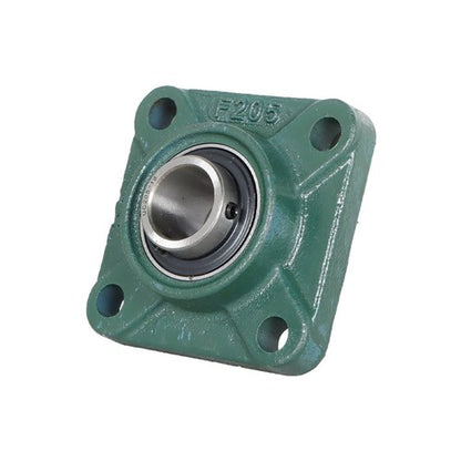 Solid Spare 4 PCS UCF205-16 Solid Base Pillow Block Flange Mounted Bearing 1" Bore 4 Bolt