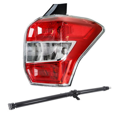 Solid Spare For 2014-2016 Subaru Forester Black Red Tail Light Right+Driveshaft Prop Shaft