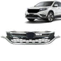 Solid Spare Front Bumper Cover Upper Trim + Lower Grille Replacement For Honda CRV 2015 2016