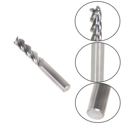 Solid Spare 1/2" Alu-Power 3 Flute Long Length Carbide End Mill For Aluminum USA