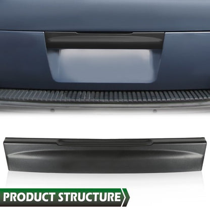 Solid Spare Fit For 02-05 Ford Explorer Rear Tailgate License Plate Shield Handle Bracket