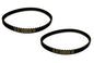 Solid Spare (2) Belts for NuTone Central Vacuum Powermate 46-3300-03 Nozzle Belt Geared