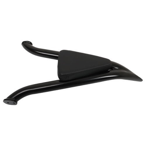 Solid Spare For CVO Road Glide Road King Street Glide Black 22 Inch Backrest Sissy Bar NEW