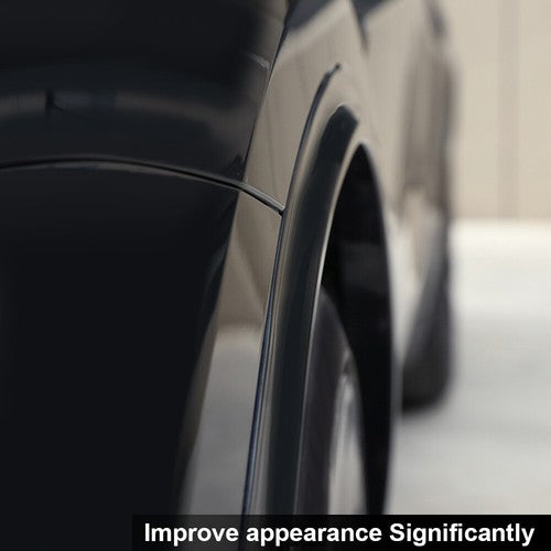 Solid Spare Fit For 21-24 Tesla Model Y Front+Rear Wide Body Wheel Molding Fender Flares
