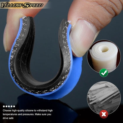Solid Spare New Fit For Benz Smart Car For Two & Roadster 03-07 Silicone Intake Hose Clamps
