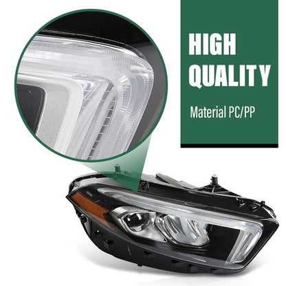Solid Spare LED Headlight Fit For 2019-2022 Mercedes Benz W177 A Class Right Passenger Side