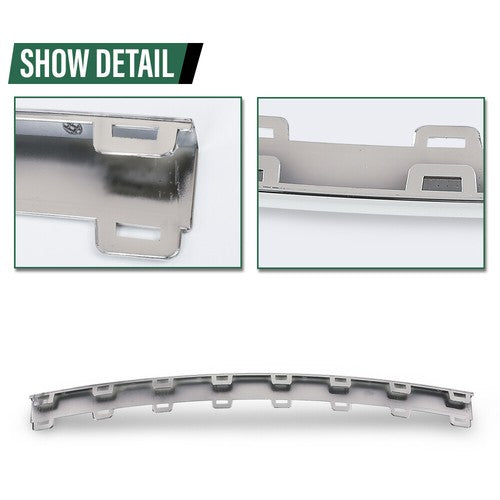 Solid Spare Fit For 2013-2016 GMC Acadia Front Bumper Lower Grille Trim Molding GM1044118