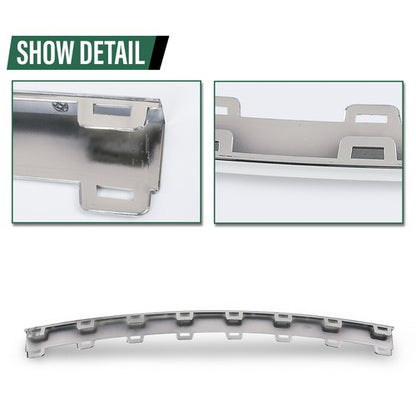 Solid Spare Fit For 2013-2016 GMC Acadia Front Bumper Lower Grille Trim Molding GM1044118