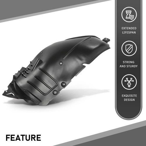 Solid Spare Front Left Side Fender Liner Fit For 07-11 Mercedes-Benz S450 S550 S63 AMG