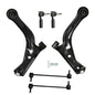 Solid Spare Fit For Escape Mariner Tribute Front Control Arm Ball Joint Outer Tie Rod Kit 6x