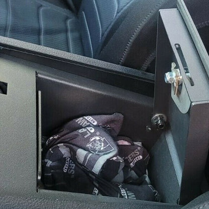 Solid Spare For Toyota 4Runner 2014-2024 Center Console Safe Gun Storage w/3 Digit Combo