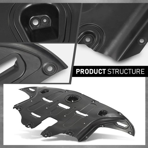 Solid Spare Fit For 2016-2021 Hyundai Tucson Front Engine Splash Shield Guard Under Cover