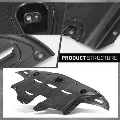 Solid Spare Fit For 2016-2021 Hyundai Tucson Front Engine Splash Shield Guard Under Cover