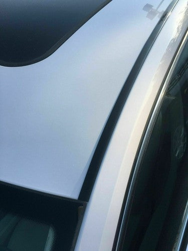 BLACK ROOF TOP DRIP TRIM MOLDING FIT 2005-2015 TOYOTA TACOMA DOUBLE CAB 2PCS