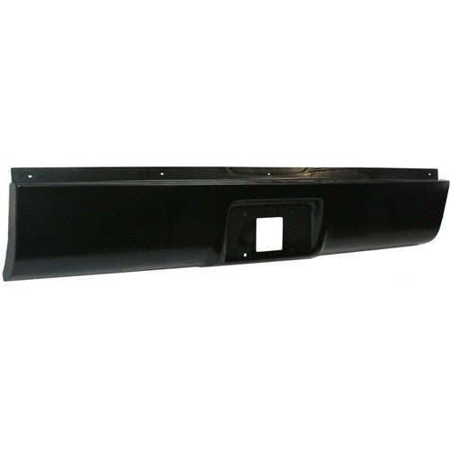 Solid Spare Fit For Silverado Sierra 1999-2007 New Rear Steel Bumper Roll Pan Fleetside