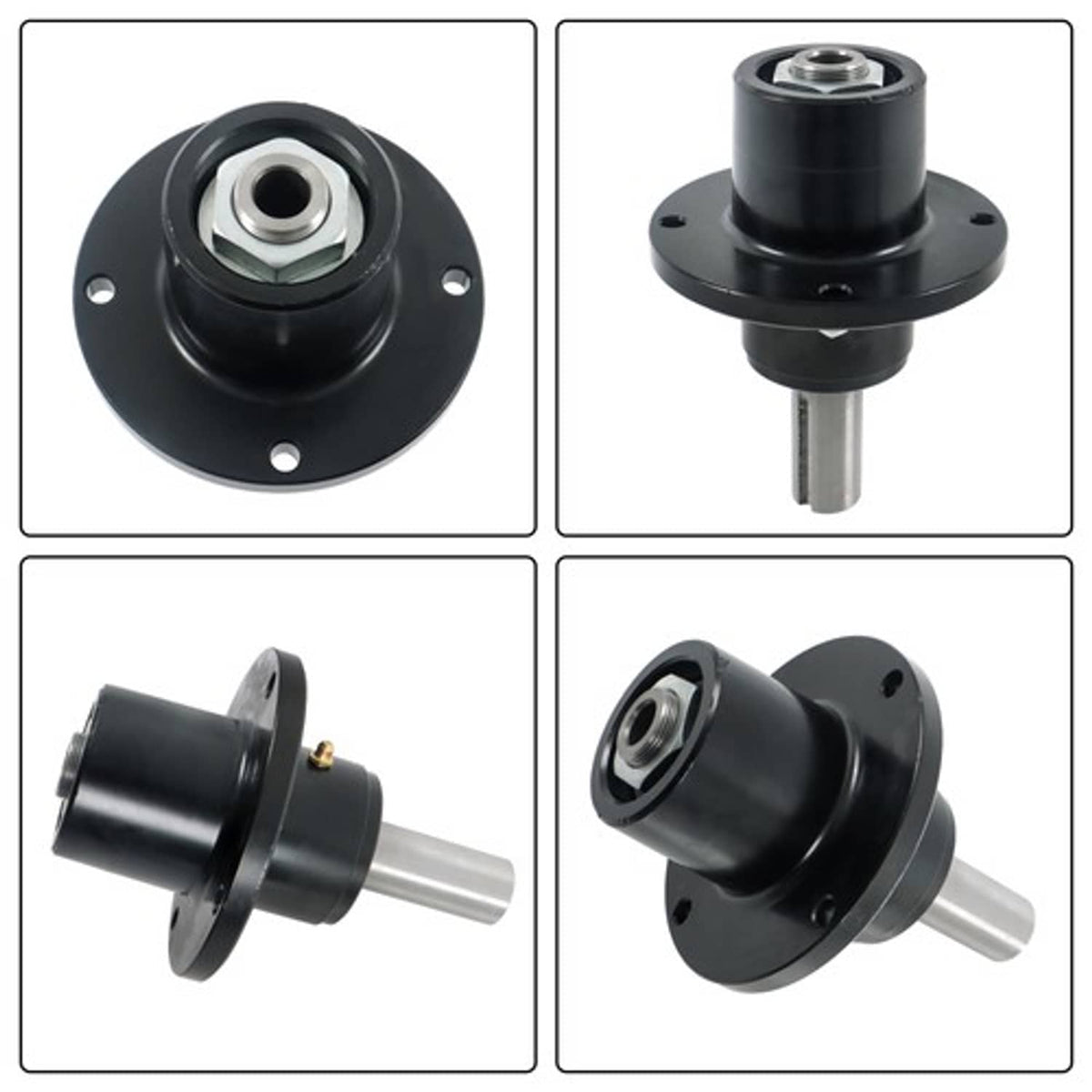 Solid Spare Spindle Assembly 46020 461663 46400 46631 Deck main axis