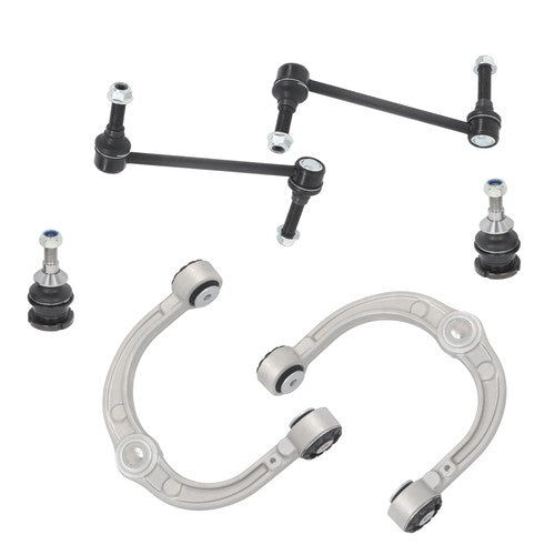 Solid Spare For Mercedes-Benz GL450 ML350 6 pcs Front Upper Control Arm w/ Ball Joint Kit