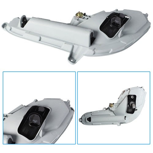 Solid Spare Front For Hyundai Accent 2012-2017 Bumper Fog Light Lamp Clear Lens w/Bulbs
