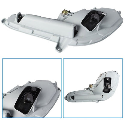 Solid Spare Front For Hyundai Accent 2012-2017 Bumper Fog Light Lamp Clear Lens w/Bulbs