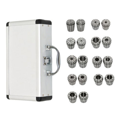 Solid Spare 18 Piece Super Precision ER32 Collet Set Sizes 3/32'' To 25/32''.0002" CNC