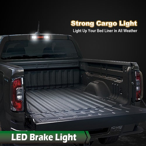 Solid Spare Fit For 15-18 Chevy Colorado GMC Canyon Smoke LED Third Brake Light Cargo Lamp