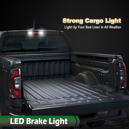 Solid Spare Fit For 15-18 Chevy Colorado GMC Canyon Smoke LED Third Brake Light Cargo Lamp