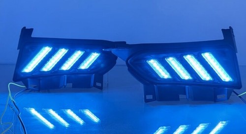 For Nissan Versa 2020 2021 22 LED Daytime Running Light Turn Signal DRL Fog Lamp