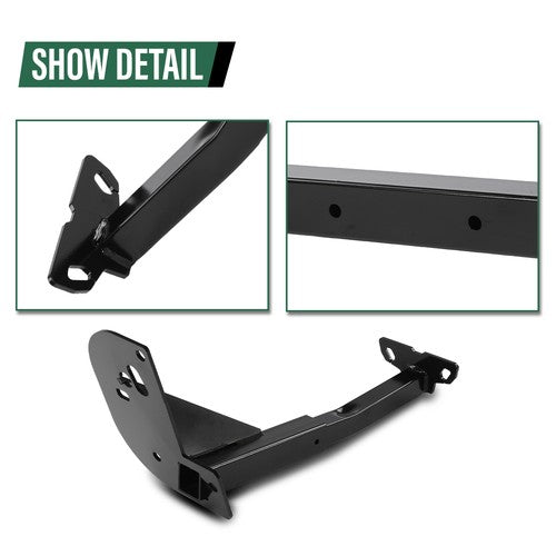 Solid Spare Front Camper Tie Downs Adjustable Fit For 11-16 Ford F250 F350 F450 Super Duty