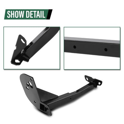 Solid Spare Front Camper Tie Downs Adjustable Fit For 11-16 Ford F250 F350 F450 Super Duty
