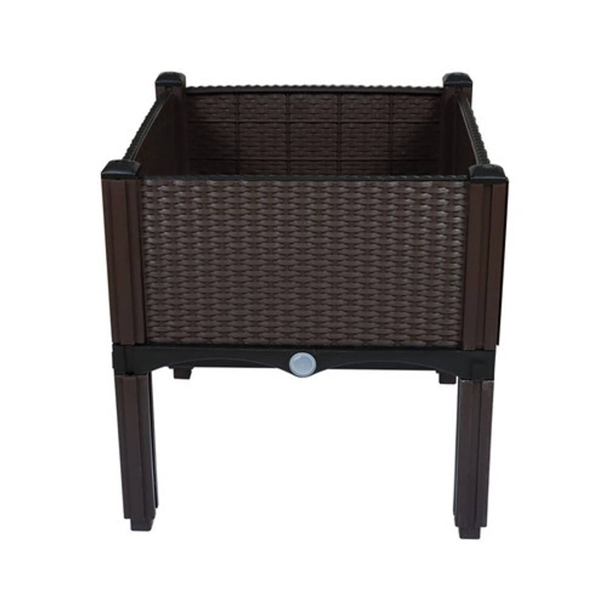 Solid Spare Raised Garden Bed Outdoor Elevated Planter Box Flowers Plants Vegetables