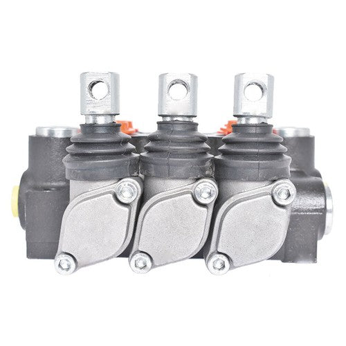 Solid Spare 11GPM 3 Spool Double Acting Adjustable Hydraulic Directional Control Valve New