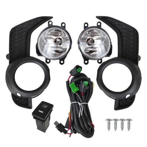 For 2014-2021 Toyota 4Runner TRD SR5 Fog Lamps Lights Bezel Wire Switch Kits