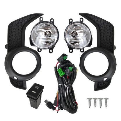 For 2014-2021 Toyota 4Runner TRD SR5 Fog Lamps Lights Bezel Wire Switch Kits