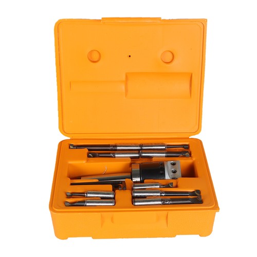Solid Spare 3 Piece Boring Head Boring Tool Set (2 Inch Head & MT3 & 1/2 Inch) New