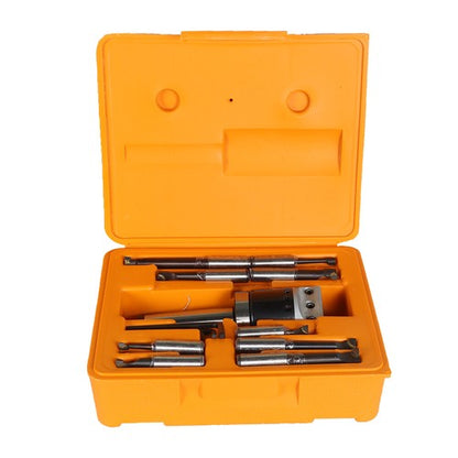 Solid Spare 3 Piece Boring Head Boring Tool Set (2 Inch Head & MT3 & 1/2 Inch) New