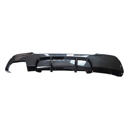 For BMW E92 E93 328i 335i M Sport 2006-2014 Carbon Look Rear Bumper Diffuser Lip