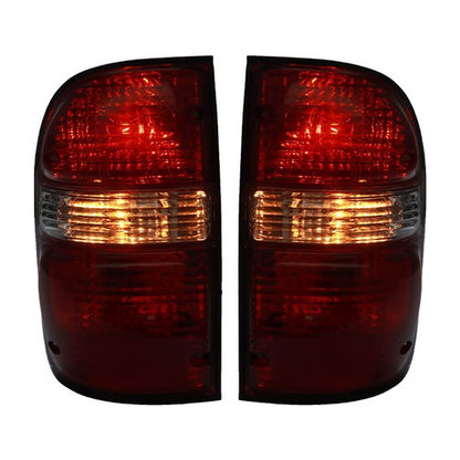 Solid Spare For Toyota Tacoma 2001-04 Pair Right+Left Side Incandescent Tail Lights Assembly