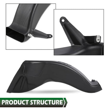 Solid Spare Fit For 2015-2019 Chevrolet C7 Corvette GM C7 Z06 Front Brake Duct Kit