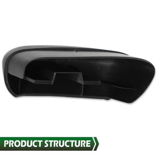Solid Spare Fit For 2004-2014 Ford F-150 Pickup Running Board Side Step Bar End Cap Pair Set